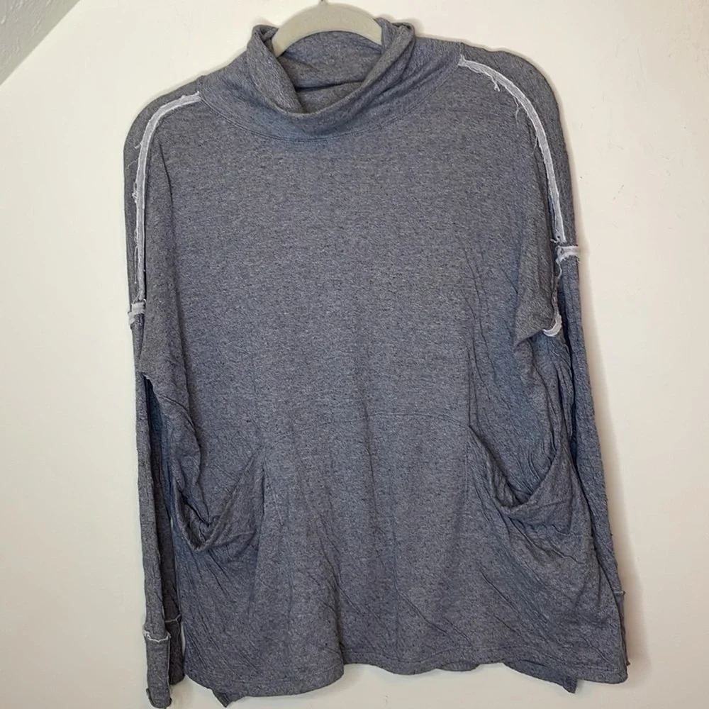 Free People Long Flight Pullover TurtleneckOversized PTP 27